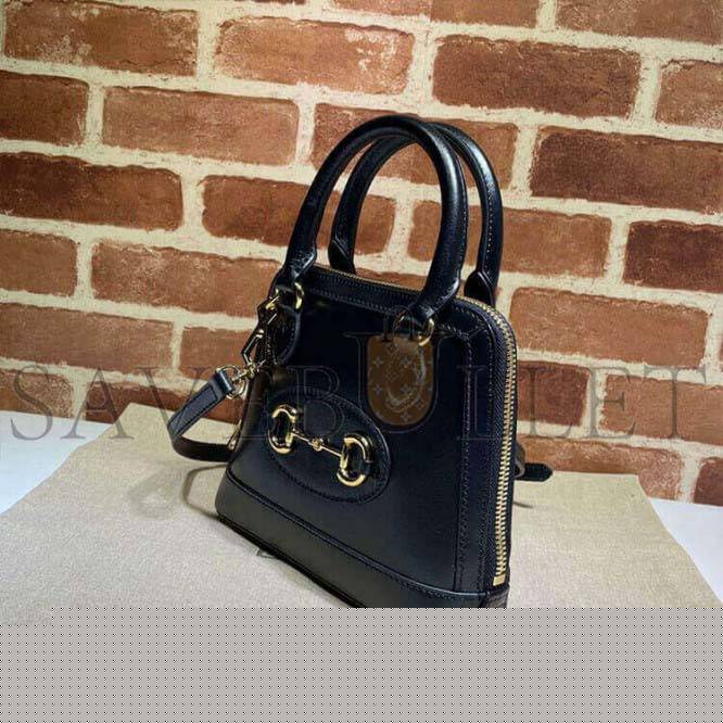 G*u*i horsebit 1955 mini top handle bag 640716  (20*19.5*7.5cm)